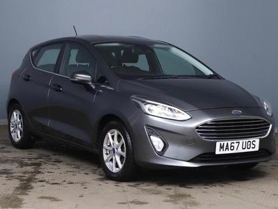 Used Ford Fiesta Zetec 70 HP (51 kW) 2017 Grey Hatchback