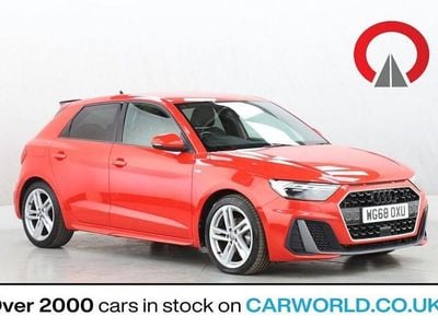 Used Audi A1 Sportback S-Line 116 HP (85 kW) 2018 Red Hatchback