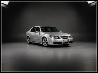 Used Saab 9-5 2009 Silver Sedan
