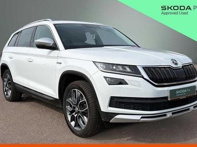 Used Skoda Kodiaq Scout 4x4 186 HP (136 kW) 2018 White  SUV