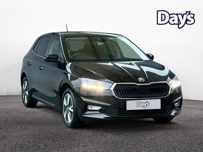 Used Skoda Fabia SE L 110 HP (80 kW) 2023 Black Hatchback