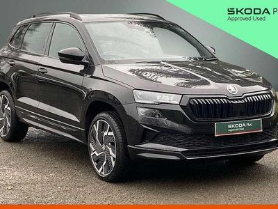 Used Skoda Karoq SportLine 150 HP (110 kW) 2022 Black SUV