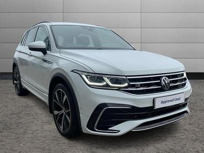 Used VW Tiguan R-line 190 HP (139 kW) 2023 White SUV