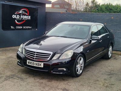 Begagnad Mercedes E250 Avantgarde 204 HK (150 kW) 2009 Svart Sedan