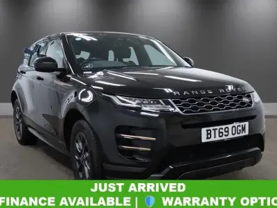 Used Land Rover Range Rover evoque R-Dynamic 150 HP (110 kW) 2019 Black SUV