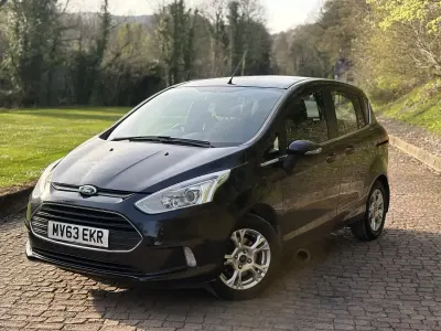 Used Ford B-MAX Zetec 90 HP (66 kW) 2013 Black MPV
