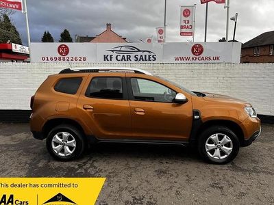 Used Dacia Duster Comfort 115 HP (84 kW) 2018 Orange SUV
