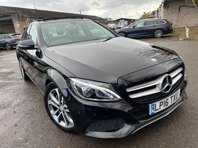 Used Mercedes C220 Premium 170 HP (125 kW) 2016 Black Sedan