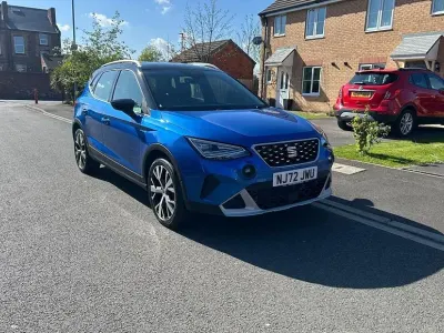 Used Seat Arona Xperience Lux 110 HP (80 kW) 2023 Blue SUV