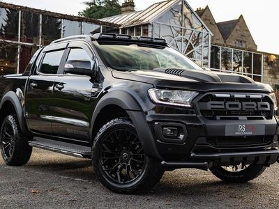 Black Used 2022 Ford Ranger Wildtrack Pickup | £23,491 (Fair price)