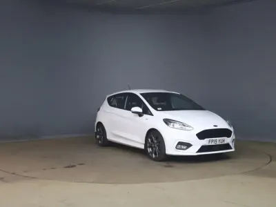 Used Ford Fiesta ST-Line 100 HP (73 kW) 2019 White Hatchback