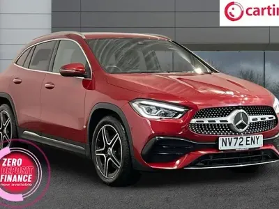 Used Mercedes GLA220 AMG line 190 HP (139 kW) 2022 Red SUV