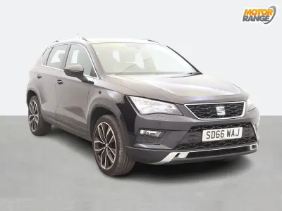 Used Seat Ateca 4Drive 150 HP (110 kW) 2016 Black SUV