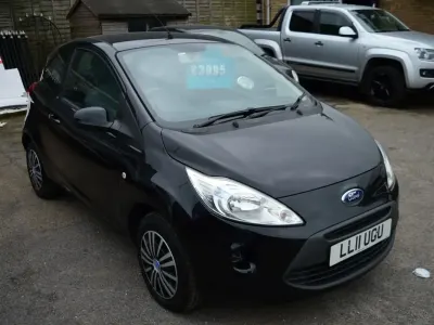 Usado Ford Ka 69 HP (50 kW) 2011 Preto Citadino