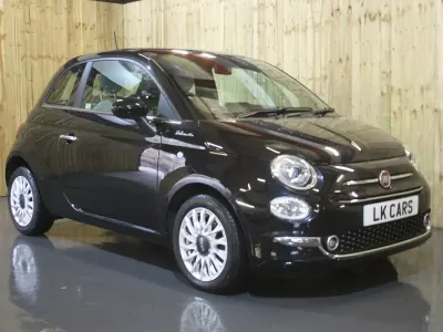 Used Fiat 500 Dolcevita 70 HP (51 kW) 2022 Black Hatchback