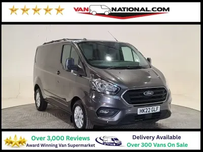 Used Ford Transit Custom Limited 130 HP (95 kW) 2022 Grey Van