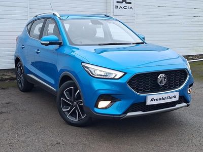 Used MG ZS Exclusive 106 HP (77 kW) 2022 Blue SUV