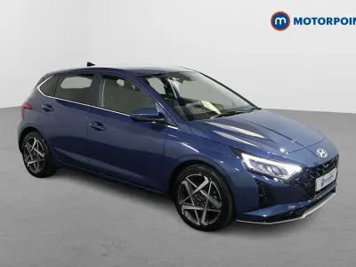 Używany Hyundai i20 Ultimate 101 KM (74 kW) 2025 Niebieski Hatchback