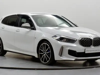 Used BMW M135 Shadowline 302 HP (222 kW) 2024 White Hatchback