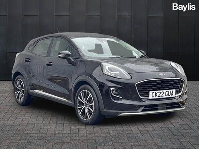 Black Used 2022 Ford Puma Titanium Hatchback | £14,295 (Good price)