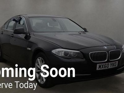 Used BMW 520 Comfort Edition 2010 Black Sedan