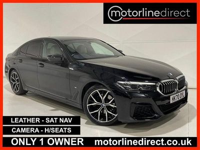 Used BMW 520 M Sport 2020 Black Sedan