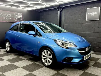 Used Vauxhall Corsa 75 HP (55 kW) 2018 Blue Hatchback