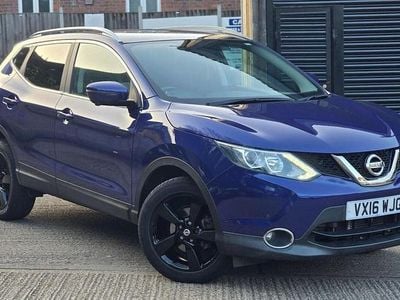 Used Nissan Qashqai N-TEC 115 HP (84 kW) 2016 Blue SUV