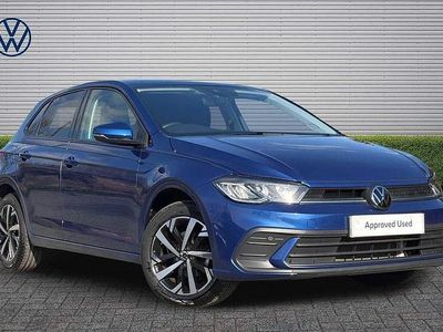 Used VW Polo Match 95 HP (69 kW) 2025 Blue Hatchback