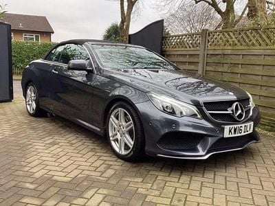 Used Mercedes E350 AMG line 2016 Grey Cabriolet