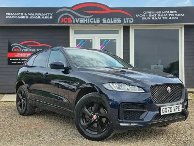 Used Jaguar F-Pace R-Sport 180 HP (132 kW) 2020 Blue SUV