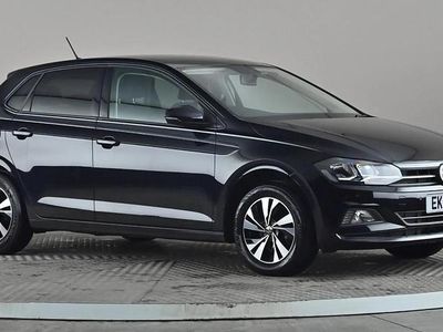 Used VW Polo Match 80 HP (58 kW) 2021 Black Hatchback