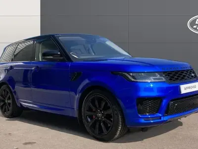 Used Land Rover Range Rover Sport Autobiography Dynamic 404 HP (297 kW) 2021 Blue SUV