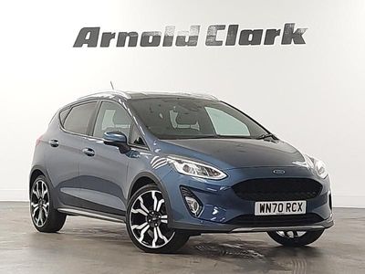 Używany Ford Fiesta Active X 100 KM (73 kW) 2020 Niebieski Hatchback
