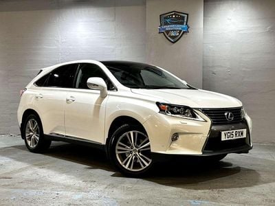 Used Lexus RX450h 2015 White SUV
