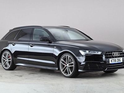 Begagnad Audi A6 Black Edition 190 HK (139 kW) 2018 Svart Kombi