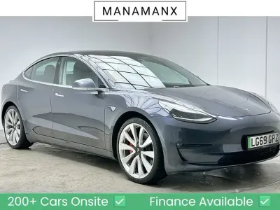 Used Tesla Model 3 Performance 461 kW (627 HP) 2019 Grey Sedan