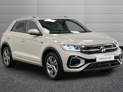 Ascot grey Used 2025 VW T-Roc R-line SUV | £26,490 (Fair price)