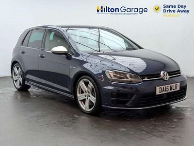 Used VW Golf VII R 300 HP (220 kW) 2015 Blue Hatchback