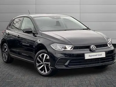 Ny VW Polo Match 95 HK (69 kW) 2026 Svart Halvkombi
