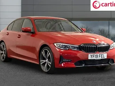 Used BMW 320 Sport Line 190 HP (139 kW) 2019 Red Sedan