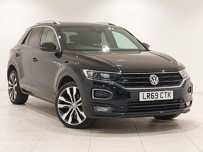 Black Used 2019 VW T-Roc R-line SUV | £19,498 (Fair price)