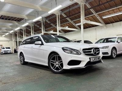 White Used 2015 Mercedes E250 AMG Line Premium Plus Estate | £8,194 (Super price)