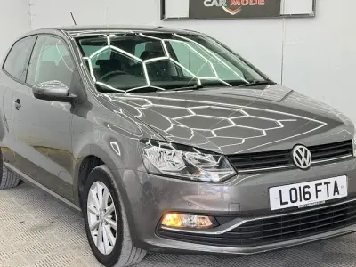 Used VW Polo Match 90 HP (66 kW) 2016 Grey Hatchback