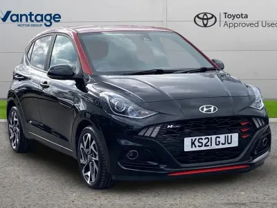 Used Hyundai i10 N Line 99 HP (72 kW) 2021 Black Hatchback