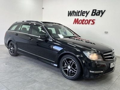 Black Used 2014 Mercedes C220 Sport Edition Estate | £6,990 (Good price)