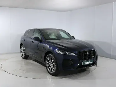 Begagnad Jaguar F-Pace R-Dynamic 204 HK (150 kW) 2022 Blå SUV