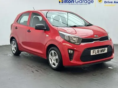 Used Kia Picanto 66 HP (48 kW) 2018 Red Hatchback