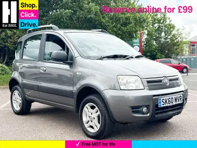 Used Fiat Panda 4x4 60 HP (44 kW) 2010 Grey Hatchback