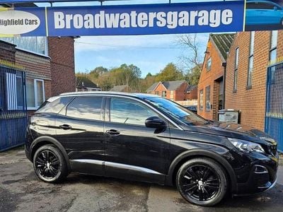 Black Used 2017 Peugeot 3008 Allure Hatchback | £7,990 (Expensive)